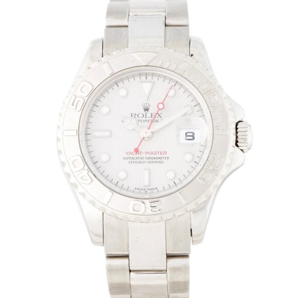Rolex Accessories - Rolex Ladies White Gold 29mm Yacht Master Watch
